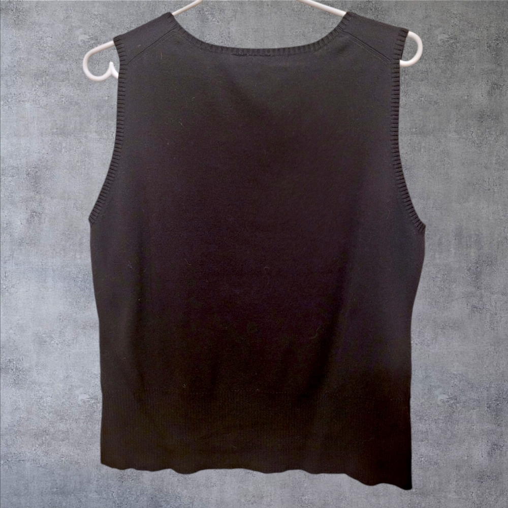 LOFT - V-Neck Knit Shell - Picture 5 of 8
